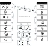 Thule Rafter Spannstange 2,75 Meter für Sun Rain Blocker G2 - Thule Ersatzteilnummer 1500602964