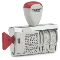 Trodat Wortbandstempel Stempel Schwarz 1 St.