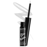 NYX Professional Makeup Epic Wear Semi-Permanent Liquid Liner, Langlebig, Wasserfest, Eyeliner und Body Art für Gesicht und Körper, Mattes Finish, Farbe: Weiß