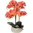 Atmosphera Créateur d'intérieur Atmosphera - Künstliche Orchidee im Topf Sanae orangefarbener zementtopf h65cm
