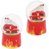 SHEEPWORLD Traumkugel Glitzerkugel Schneekugel FEUERWEHR VON NEU