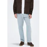 Only & Sons ONSEDGE Straight Fit Light Blau 33/32
