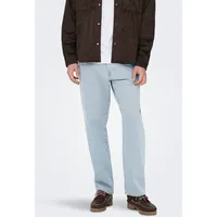 Only & Sons ONSEDGE Straight Fit Light Blau 33/32