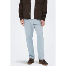 Only & Sons ONSEDGE Straight Fit Light Blau 33/32