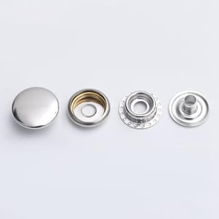 TONGRI 10 Set 12mm 13mm 15mm 20mm Metall Druckknöpfe Nähen Druckknopfverschlüsse Nähen Leder Handwerk Kleidung Taschen Kleidungsstück