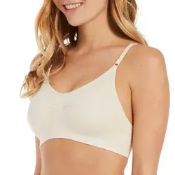 Magic BH Comfort Bra Spaghetti Straps Bamboo Crème Medium Damen