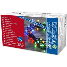 Konstsmide LED-Lichterkette 11 m Mehrfarbig