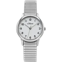 S.Oliver Damen Uhr Armbanduhr Edelstahl silber 2038596