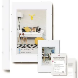 walther design Rahmenloser Bildhalter 30x40 Normalglas| Preis nach Code NIKOLAUS