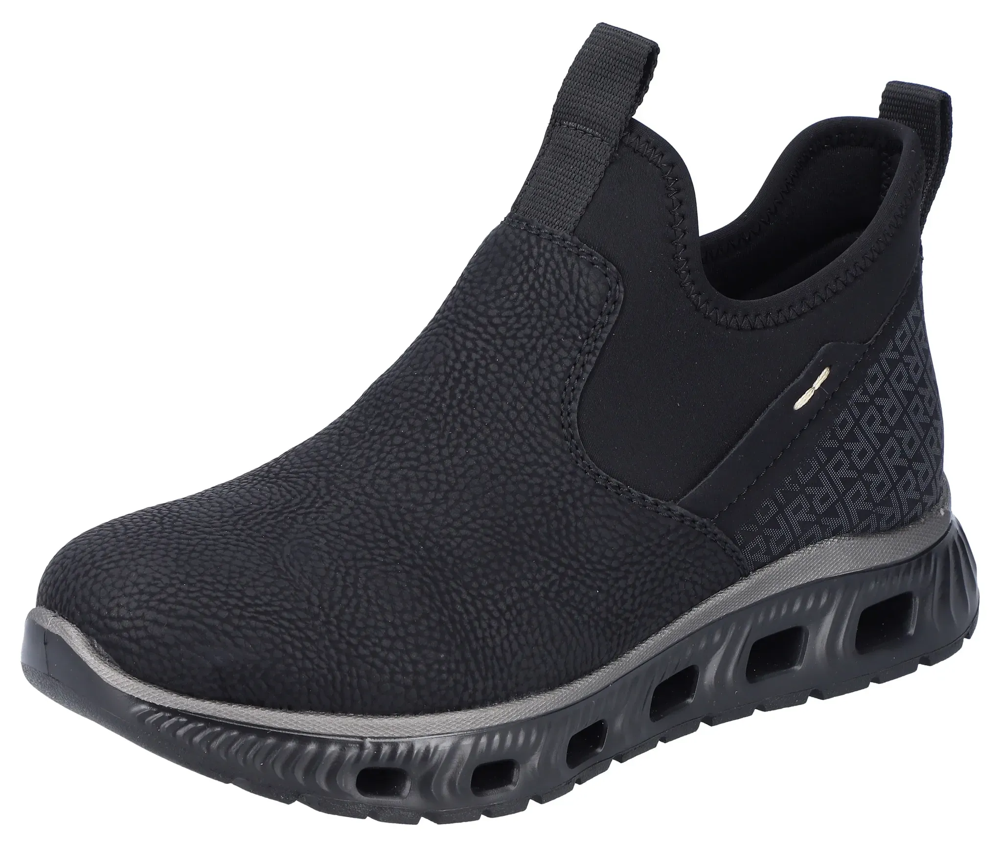 Rieker Schlupfboots, High-Top-Sneaker, Schlupfboots mit elastischem Schaft Rieker schwarz 41