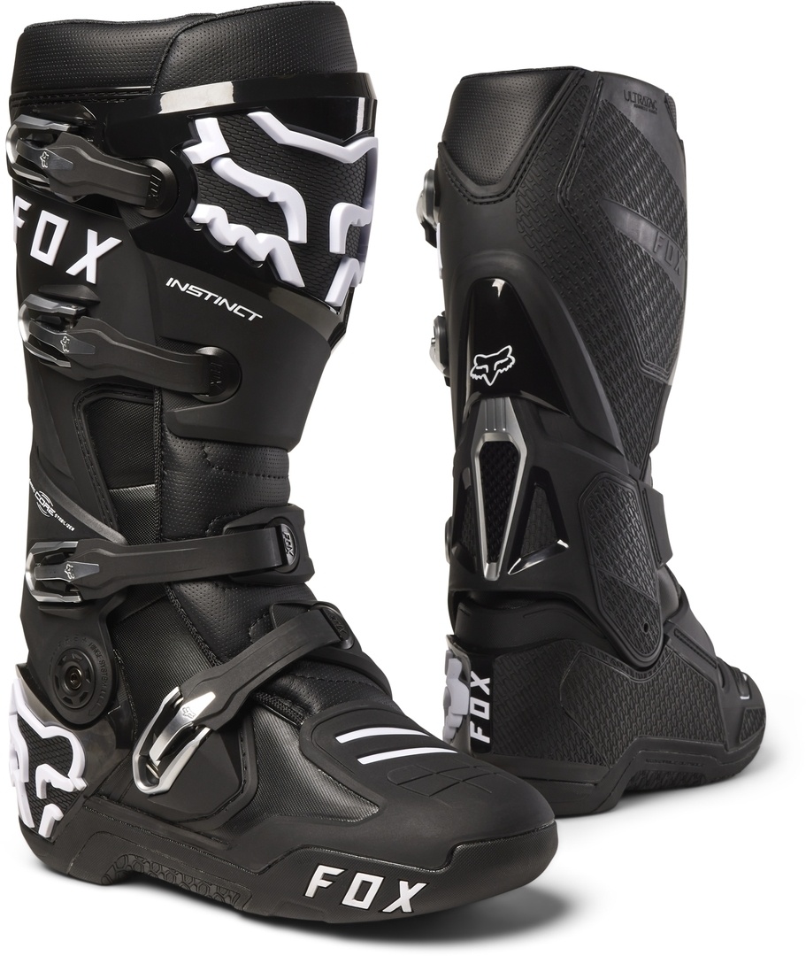 FOX Instinct Motocross Stiefel, schwarz, Größe 50