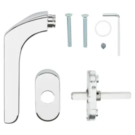 SOTech Fenstergriff CARL Chrom Poliert mit Befestigungsmaterial