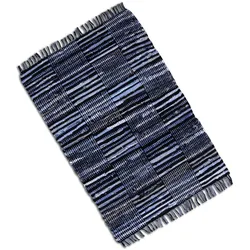 Bestlivings Flickenteppiche Jeans 120x180cm Jeans Check