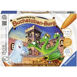 Ravensburger 00737 - tiptoi: Schatzsuche in der Buchstabenburg [ohne Stift] (Neu differenzbesteuert)