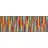 60 x 180 cm bunt