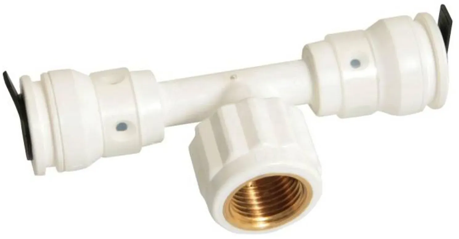 Aluverbund Steckfitting Henco Vision T-Stück Innengewinde 26 x 3 - 1/2