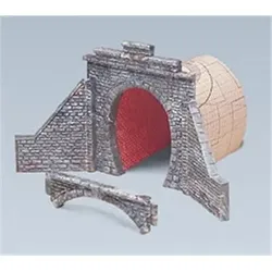 Faller 120559 - H0 - Tunnelportal Dampf/E-Lokbetrieb 2-gleisig.