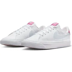 NIKE Court Legacy Sneaker Jungen 116 - white/football grey-cosmic fuchsia 35.5