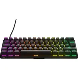 SteelSeries Apex Pro Mini HyperMagnetic Gaming-Tastatur – Die weltweit schnellste Tastatur – Anpassbares Ansprechverhalten – 60%-Formfaktor – RGB – PBT-Keycaps – USB-C – Französisches Tastatur AZERTY