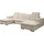 werk2 Wohnlandschaft Mikrofaser 330cm U-Form Beige