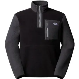 The North Face Jacke M YUMIORI 1/4 ZIP, TNFBLK/ASPHLTGRY/MNMNTGRY, M