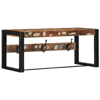 VidaXL Garderobe Mehrfarbig 80x35x35 cm Altholz Massiv