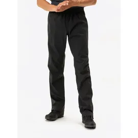 Vaude Herren Yaras Rain Zip IV Hose (Größe M, schwarz)