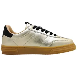 TAMARIS Sneaker Low Top Damen 1-23788-42 933 Frauen Schuhe Leder M2378842 Gold, Schuhgröße:38 EU