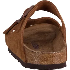 Birkenstock Arizona Weichbettung Veloursleder schmal mink 41
