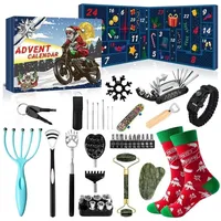 LuxusKollektion Adventskalender Adventskalender Werkzeuge für Männer 24-teiliger Gadget bunt