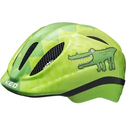 KED Kinderhelm  MEGGY II TREND, GREEN CROCO GLOSSY One Size