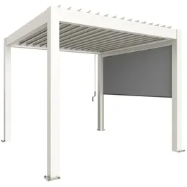 Biohort Sonnenschutzrollo Manuell 3 m Weiß