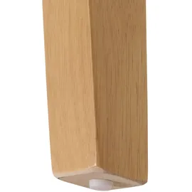 Mendler Esszimmertisch HWC-M57, Esstisch, Massiv-Holz Laminat Melamin 160-200x90cm, ausziehbar Marmor/Stein-Optik, helle Beine