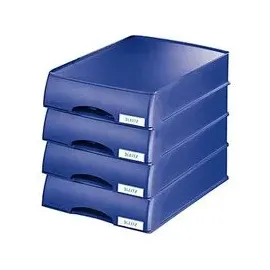Leitz Leitz, Ablagekorb Plus, DIN A4, Kunststoff, 4 Stück