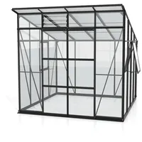 Vitavia Playa 7600 Alu anthrazit ESG 3 mm/Dach HKP 6 mm 7,6 m2
