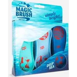 Pferdebürsten Magic Brush 3er-Pack türkis/mauve/blau EINHEITSGRÖSSE