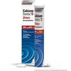 Calcium-Sandoz D Osteo Brausetabletten 20 ST
