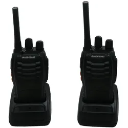 2x Baofeng CACAGOO PMR446 0.5W 3KM Walkie Talkie Hand-Funkgerät Auto Squelch VOX