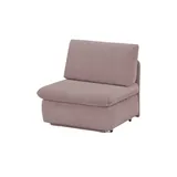 Sofa.de Schlafsessel Etta Stoff 88 x 88 x 96 cm Rosa/Pink mit Schlaffunktion