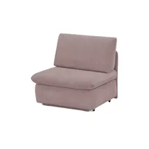 Sofa.de Schlafsessel Etta Stoff 88 x 88 x 96 cm Rosa/Pink mit Schlaffunktion