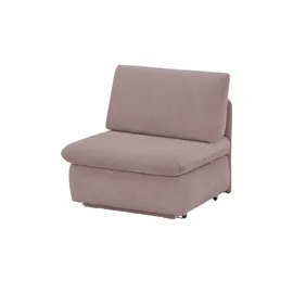 Sofa.de Schlafsessel Etta Stoff 88 x 88 x 96 cm Rosa/Pink mit Schlaffunktion