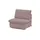 Sofa.de Schlafsessel Etta Stoff 88 x 88 x 96 cm Rosa/Pink mit Schlaffunktion