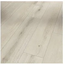 Parador Designboden Modular ONE Eiche Urban weiß gekälkt Landhausdiele 8 mm stark, 128,5x19,4 cm, Safe-Lock PRO, Minifase, BK 23/33, inkl. Kork Trittschalldämmung