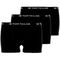 Tom Tailor Basic Boxer schwarz XL 3er Pack