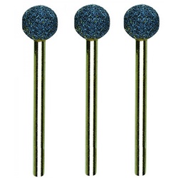 PROXXON 28782 Edelkorund Schleifkörper Form Kugel 3 Stück / Packung
