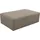 werk2 Hocker Zeus-XL Polyester 120 x 41 x 80 cm Beige/Grau