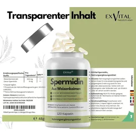 Exvital Spermidin Kapseln 120 St.