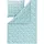 Estella Tina floral cyan 135 x 200 cm + 2 x 80 x 80 cm