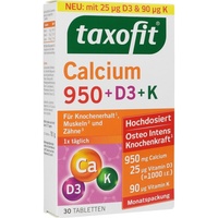 Klosterfrau Taxofit Calcium 950+D3+K Tabletten