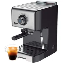 TM Electron TMPCF101 silber mit Milchaufschäumer